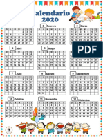 Calendario Primer Ciclo