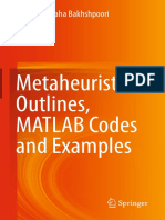 Ali Kaveh - Metaheuristics-Outlines, MATLAB Codes and Examples