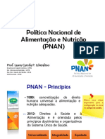 Aula 5 - Política Nacional de Alimentação e Nutrição (PNAN) 2021