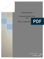 Informática Básica en La Carrera de Arquitectura - José Alexander