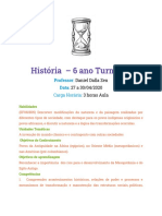 04 Plano de Aula 6 Ano Turma 61 Civilizações Fluviais Na África e Na Ásia