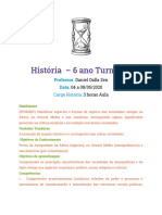 05 Plano de Aula 6 Ano Turma 61 O Desenvolvimento Da Escrita