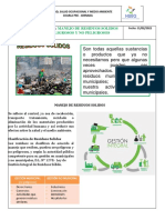 Charla Integral - Manejo de Residuos Sólidos Peligrosos y No Peligrosos 13.03.22