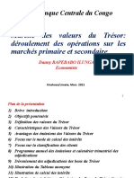 Conférence Sur La Promotion Des Valeurs Du Trésor 07 03 2021