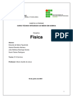 Relatório de Física - Geradores Elétricos