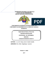 Gaitán Castillo - 2019 - Conocimientos de Medidas de Bioseguridad y Su Cumplimiento en Enfermeras de La