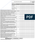 Registro Check-List Aux. Calidad