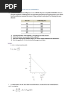 Toaz - Info Problems For Zero Order Kinetics and First Order Kinetics PR