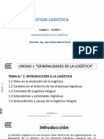 Gestion Logistica - Unidad 1 Sesión 1