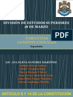 Garantias Constitucionales Expoccion