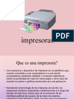 Impresoras