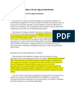 Tratamiento Aeróbico de Las Aguas Residuales