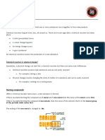 S2 Chemical Reactions Revision Notes