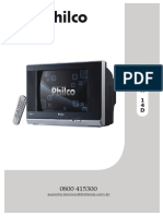 Manual Com Esquema TV Philco PH14D