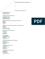 History and Phylosophy of Science-1