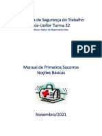 Manual de Primeiros Socorros - Noções Básicas