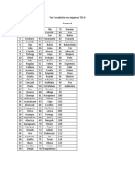 Test Vocabulario en Imágenes TEVI