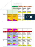 Planificación de Actividades Apoyo Socioemocional 2022