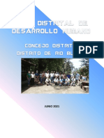 Plan Distrital de Desarrollo Humano 27092021