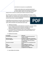 El Contrato.: 1. Es Un Convenio Que de Mutuo Acuerdo Realizan Dos o Más Personas y en El Que Se Definen