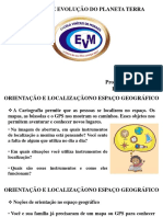 Orientação e Localização No Escpaço Geográfico