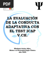 Manual de La Conducta Adaptativa Con El TEST ICAP V.CH