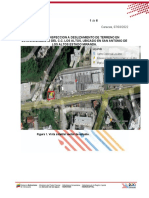 Informe de Inspección Deslizamiento de Terreno C.C. Los Altos San Antonio de Los Altos