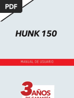 HUNK150 Manual de Usuario