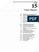 Veneer Masonry: Section