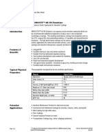 MAINCOTE™ AE-58 Emulsion: Property Typical Values