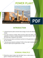 Thermal Power Plant: Name: Ayesha Khadri USN: 1WS18AT001