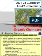 14 - Introduction To Organic Chemistry