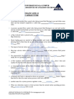 (Hydraulic Pneumatic) Quiz #3 Harith