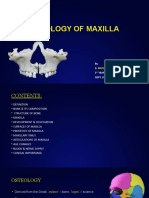 Osteology of Maxilla: by 1 Year Post Graduate Dept. of Prosthodontics