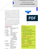 103 CLT (For Conductive Media) : Features: Specifications