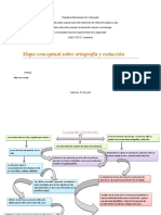 Mapa Conceptual Sobre Ortografia y Redaccion