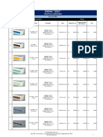 OXENA Price List Arsitek