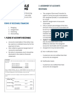 Forms of Receivable Financing