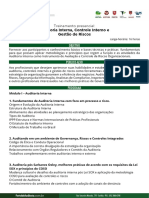 Auditoria Controle Interno e Gestão de Riscos 1