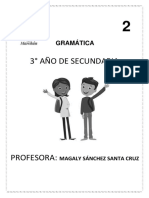 2° Quincena - Gramática - 3° AÑO