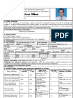 CV 2009 Md. Parvez Islam