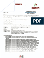 Dharthi Dredging Resume