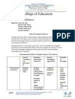 Module 6 Ecological Literacy Group 3 Hand Outs