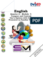 English: Quarter 2 - Module 1