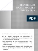 Desarrollo Social Adultez Intermedia