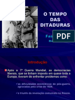 O Tempo Das Ditaduras Azul