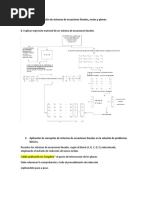 Tarea 3, Sistema de Ecuaciones Lineales, Rectas y Planos