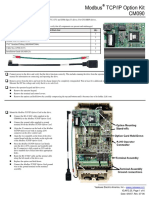 Modbus TCP/IP Option Kit CM090