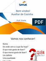 Auxiliar de Cozinha - Teste Representacional