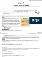 Monitoring Routers and Switches